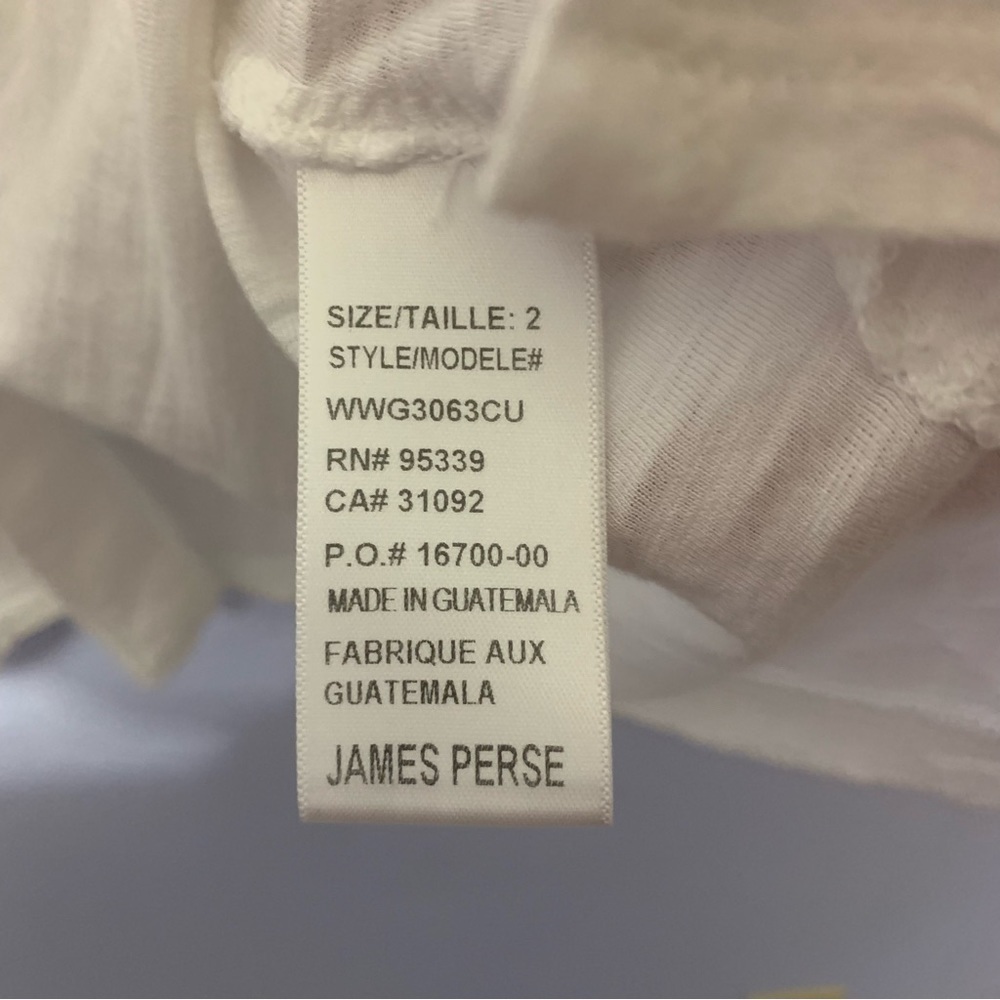 James Perse Button Up Adjustable 3/4 Sleeves Top - image 3